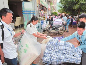 開學季“黑心棉”大量涌入校園被曝光